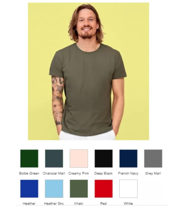 02076 Sol's Milo Organic T-shirt